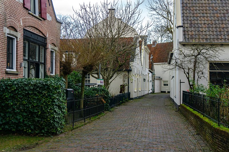 Historic street in Winterswijk